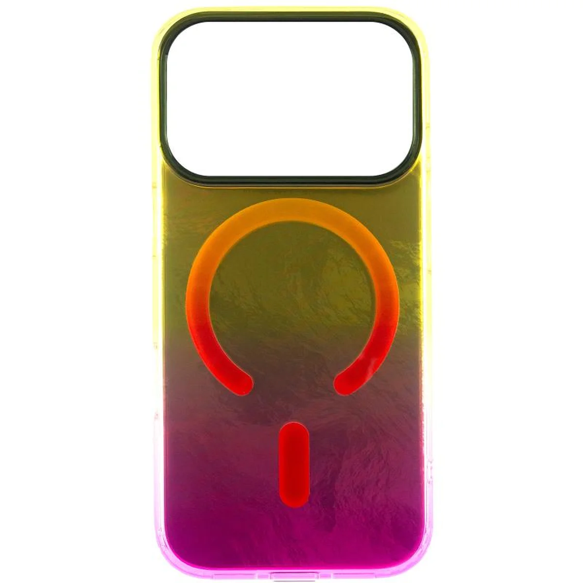 Чохол TPU Shiny Mountain (MagFit) для Apple iPhone 17 Pro (6.3") Yellow / Pink