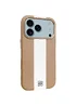 Шкіряний чохол Rally with MagSafe для Apple iPhone 17 Pro (6.3") Beige / White