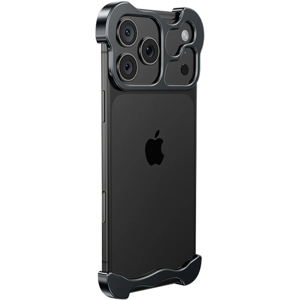 Чехол Minimalist Metal Bumper для Apple iPhone 17 Pro (6.3") Black