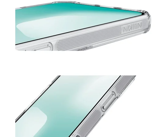 TPU чехол Nillkin Nature Pro Magnetic для Apple iPhone 17 Pro (6.3") Бесцветный (прозрачный)