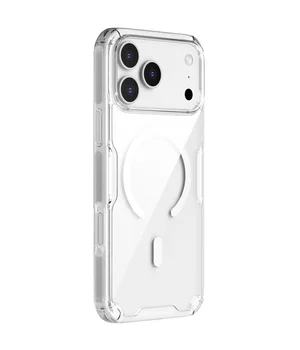 TPU чехол Nillkin Nature Pro Magnetic для Apple iPhone 17 Pro (6.3") Бесцветный (прозрачный) TPU чехол Nillkin Nature Pro Magnetic для Apple iPhone 17 Pro (6.3") Бесцветный (прозрачный)