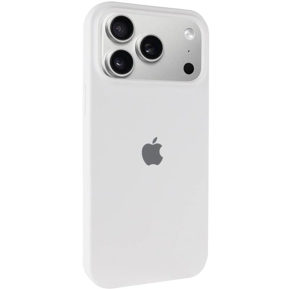 Чехол Silicone Case Full Protective (AA) для Apple iPhone 17 Pro (6.3") Белый / White