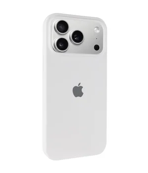 Чохол Silicone Case Full Protective (AA) для Apple iPhone 17 Pro (6.3") Білий / White