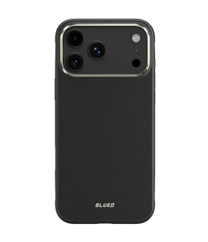 TPU+PC чехол Blueo Aramid Fiber with MagSafe для Apple iPhone 17 Pro (6.3") Black