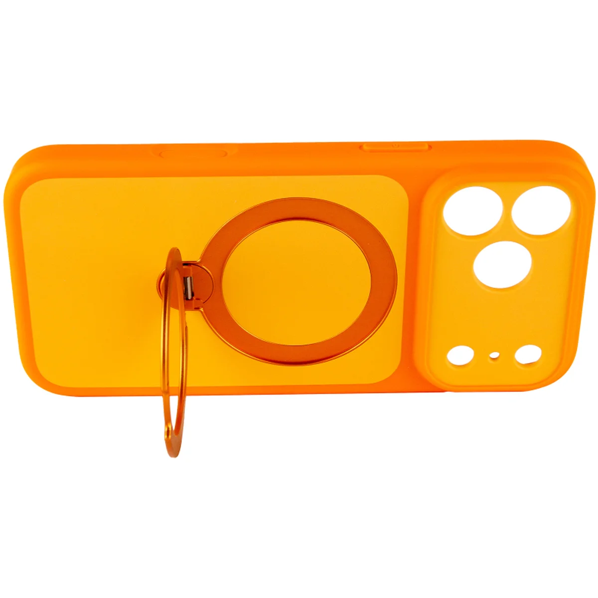 Чехол Ummi Full Camera with Magnetic Fit HQ Ring для Apple iPhone 18 Pro / 17 Pro (6.3") Orange