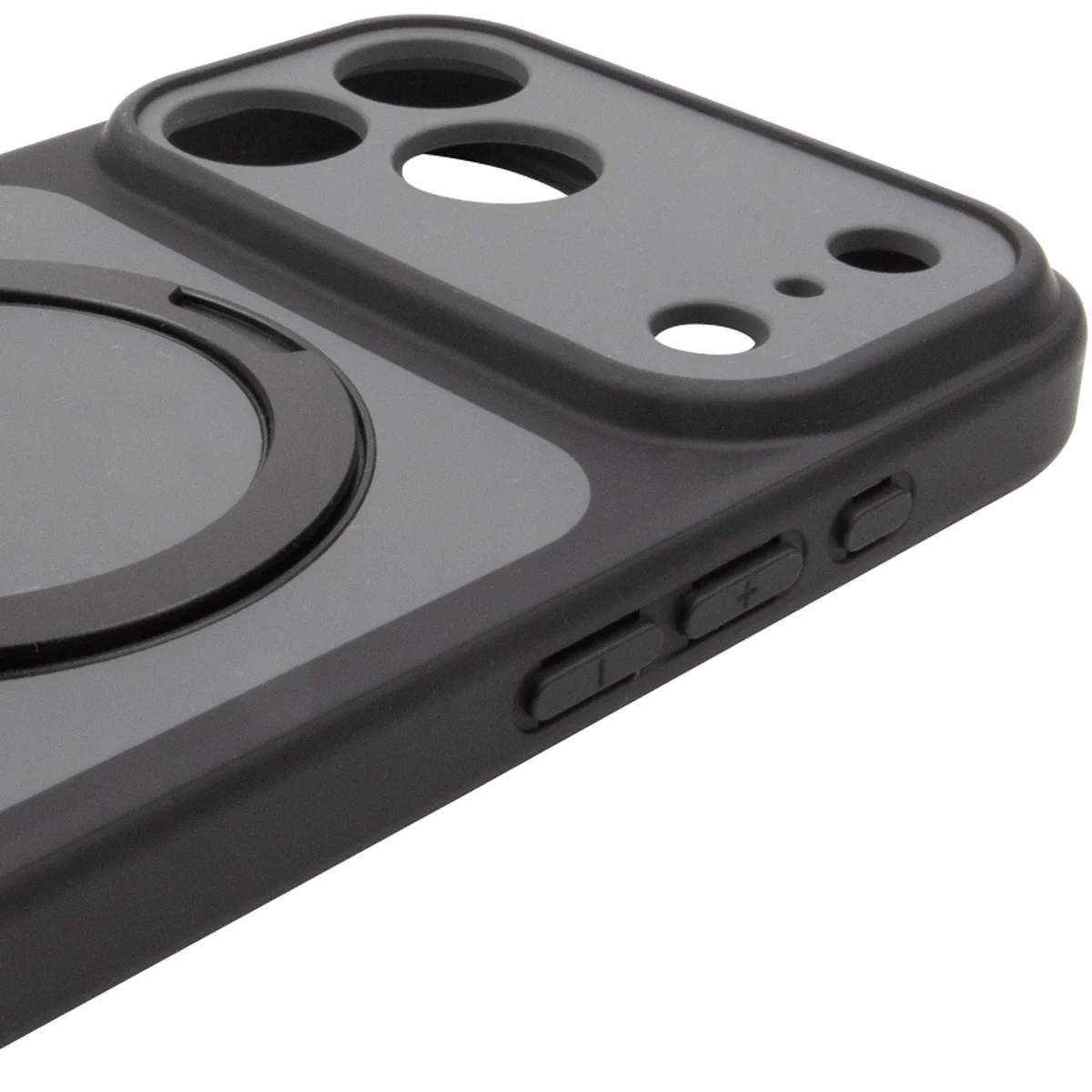 Чехол Ummi Full Camera with Magnetic Fit HQ Ring для Apple iPhone 18 Pro / 17 Pro (6.3") Black
