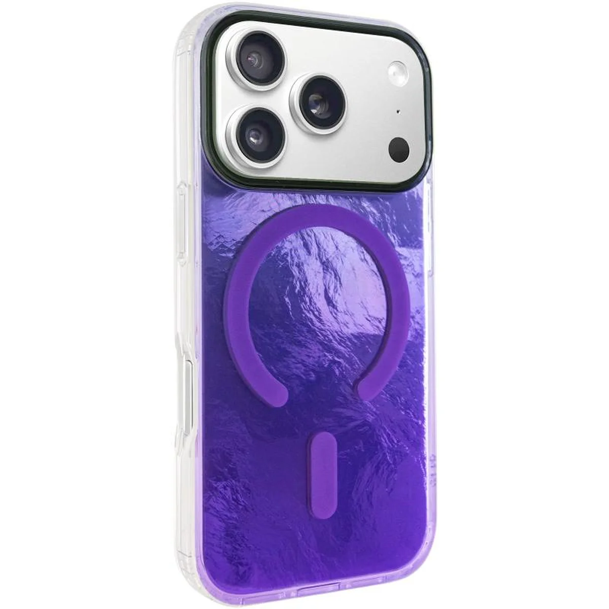Чехол TPU Shiny Mountain (MagFit) для Apple iPhone 17 Pro (6.3") Purple