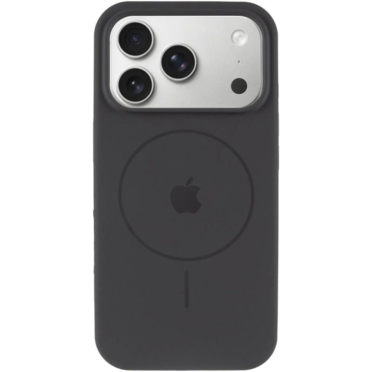 Чохол Silicone Case Full Protective (AA) V2 with MagSafe для Apple iPhone 17 Pro (6.3") Сірий / Dark Gray