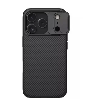 Карбонова накладка Nillkin CamShield Pro для Apple iPhone 17 Pro (6.3") Black