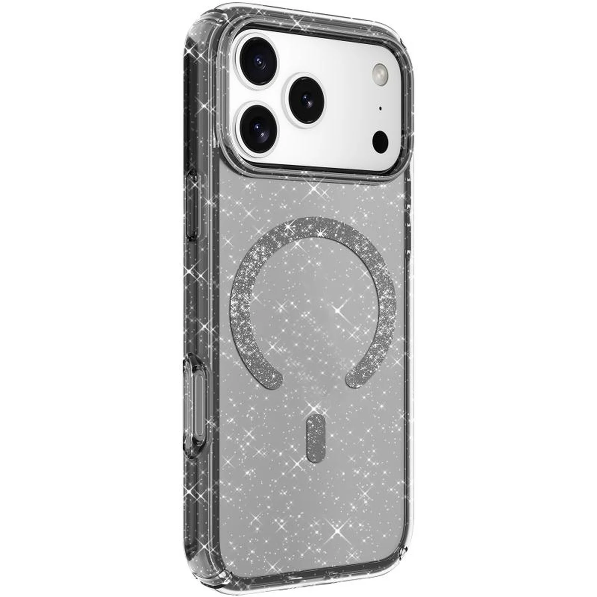 Чехол TPU Eclipse Sparkle (MagFit) для Apple iPhone 17 Pro (6.3") Black