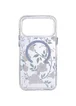 TPU+PC чехол Clear Garden with MagSafe для Apple iPhone 17 Pro (6.3") White Gardenia