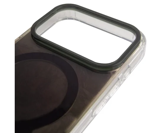 Чехол TPU Shiny Mountain (MagFit) для Apple iPhone 17 Pro (6.3") Black