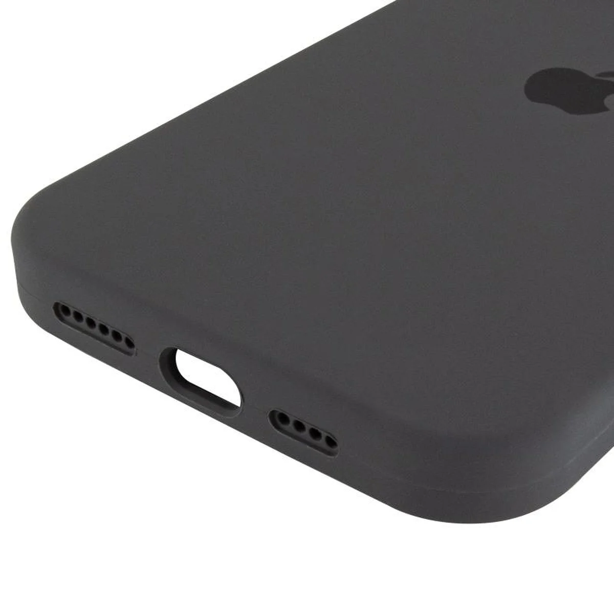 Чехол Silicone Case Full Protective (AA) для Apple iPhone 17 Pro (6.3") Серый / Dark Gray