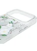 TPU+PC чехол Clear Garden with MagSafe для Apple iPhone 17 Pro (6.3") White Gardenia