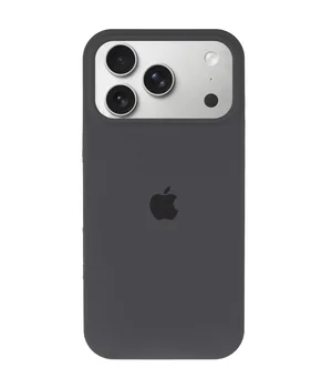 Чохол Silicone Case Full Protective (AA) для Apple iPhone 17 Pro (6.3") Сірий / Dark Gray