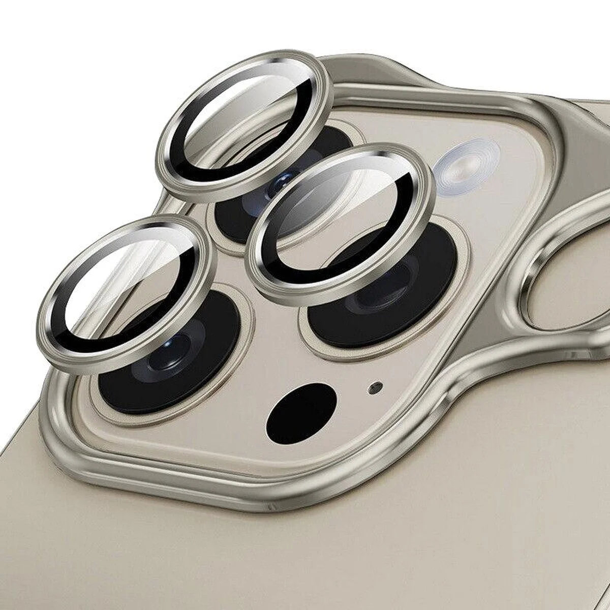 Чехол Minimalist Metal Bumper для Apple iPhone 17 Pro (6.3") Titanium Gray