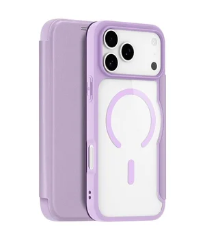Чехол-книжка Dux Ducis Skin X Pro with MagSafe для Apple iPhone 17 Pro (6.3") Purple Чехол-книжка Dux Ducis Skin X Pro with MagSafe для Apple iPhone 17 Pro (6.3") Purple