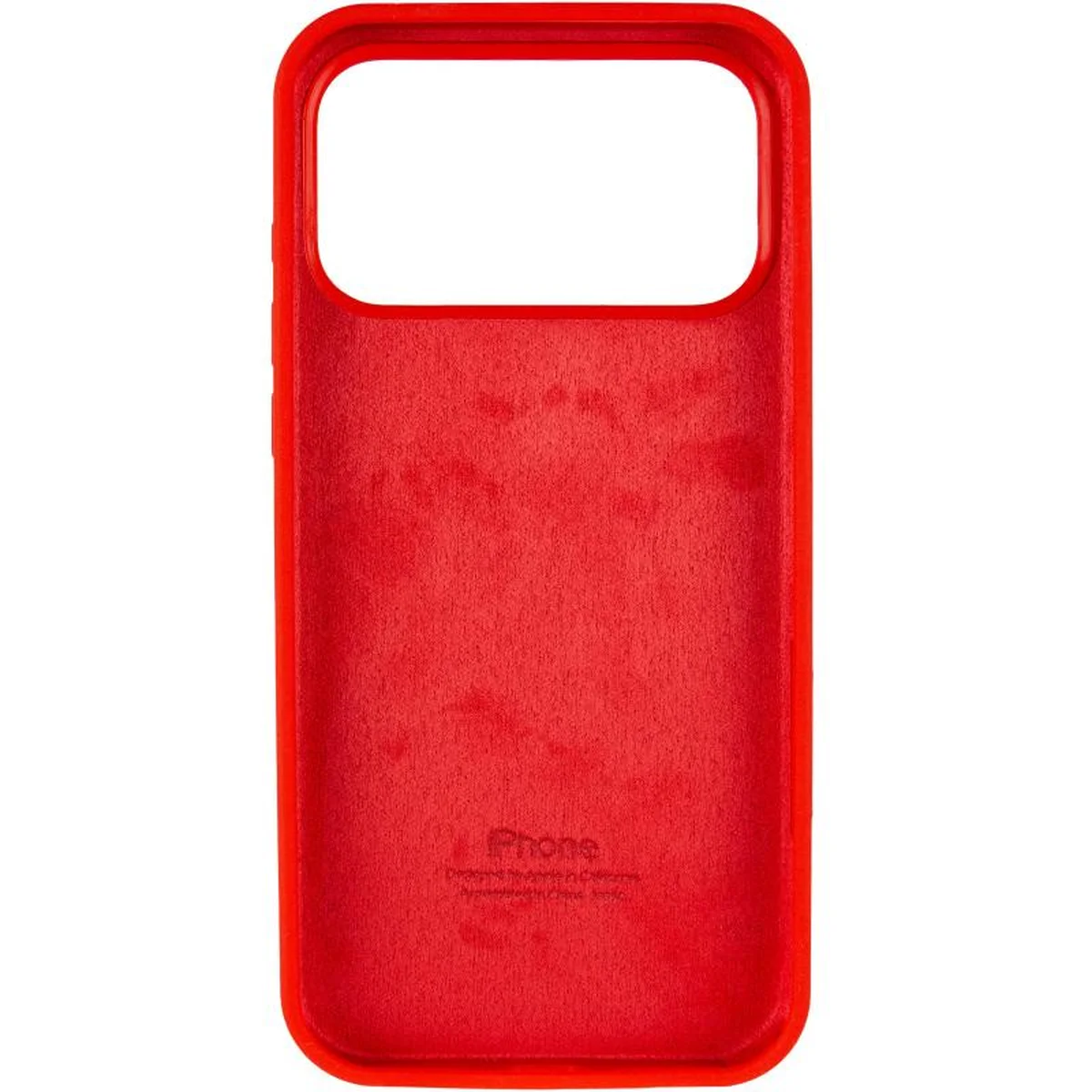 Чехол Silicone Case Full Protective (AA) для Apple iPhone 17 Pro (6.3") Красный / Red