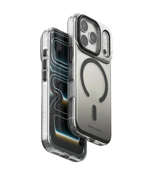 Чехол TPU+PC Puloka Resplendent with Magnetic Fit для Apple iPhone 17 Pro / 18 Pro (6.3") Black
