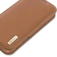 Чехол-книжка Dux Ducis Hivo для Apple iPhone 17 Pro (6.3") Brown