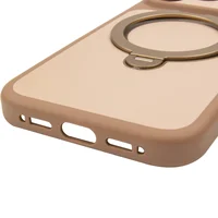 Чехол Ummi Full Camera with Magnetic Fit HQ Ring для Apple iPhone 18 Pro / 17 Pro (6.3") Brown Gold