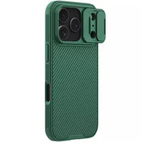 Карбоновая накладка Nillkin CamShield Pro для Apple iPhone 17 Pro (6.3") Deep Green