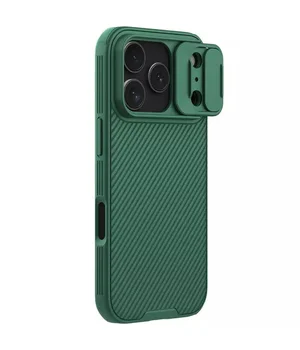 Карбоновая накладка Nillkin CamShield Pro для Apple iPhone 17 Pro (6.3") Deep Green Карбоновая накладка Nillkin CamShield Pro для Apple iPhone 17 Pro (6.3") Deep Green