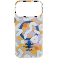 TPU чехол Pastel Chaos with MagSafe для Apple iPhone 17 Pro (6.3") White