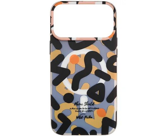 TPU чохол Pastel Chaos with MagSafe для Apple iPhone 17 Pro (6.3") Black