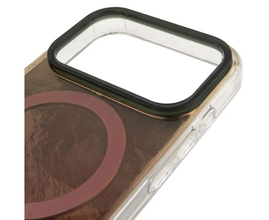 Чехол TPU Shiny Mountain (MagFit) для Apple iPhone 17 Pro (6.3") Chocolate