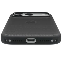 Чохол тканинний TechWoven (AAA) NEW with MagSafe and Animation для Apple iPhone 17 Pro (6.3") Black