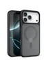 TPU+PC чехол Metal Buttons with MagSafe для Apple iPhone 17 Pro (6.3") Черный / Black
