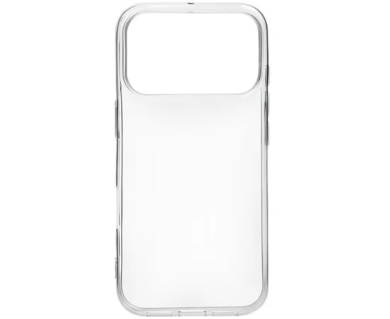 TPU чехол Epic Transparent 1,5mm для Apple iPhone 17 Pro (6.3") Бесцветный (прозрачный)