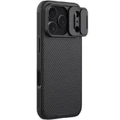 Карбоновая накладка Nillkin CamShield Pro Magnetic для Apple iPhone 17 Pro (6.3") Black