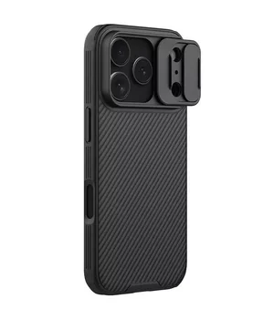 Карбонова накладка Nillkin CamShield Pro Magnetic для Apple iPhone 17 Pro (6.3") Black