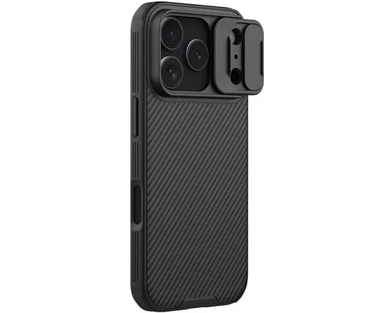 Карбонова накладка Nillkin CamShield Pro Magnetic для Apple iPhone 17 Pro (6.3") Black