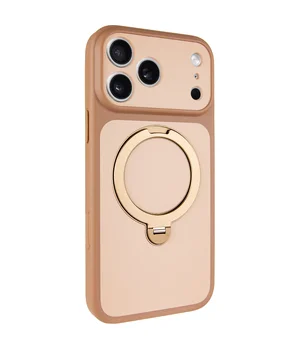 Чохол Ummi Full Camera with Magnetic Fit HQ Ring для iPhone 18 Pro / 17 Pro (6.3") Brown Gold