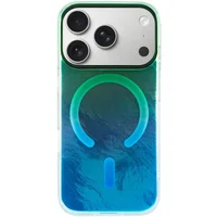 Чехол TPU Shiny Mountain (MagFit) для Apple iPhone 17 Pro (6.3") Green / Blue