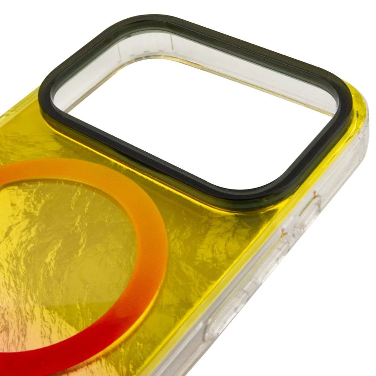 Чохол TPU Shiny Mountain (MagFit) для Apple iPhone 17 Pro (6.3") Yellow / Pink