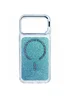 Чехол TPU+PC Jewel Sparkle with MagSafe для Apple iPhone 17 Pro (6.3") Aqua Blue