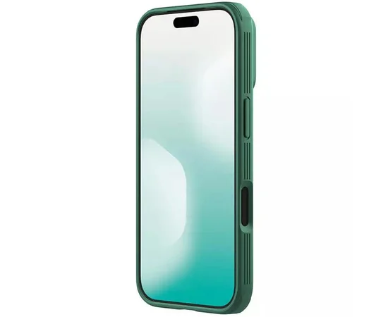 Карбоновая накладка Nillkin CamShield Pro для Apple iPhone 17 Pro (6.3") Deep Green