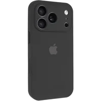 Чехол Silicone Case Full Camera Protective (AA) для Apple iPhone 17 Pro (6.3") Черный / Black