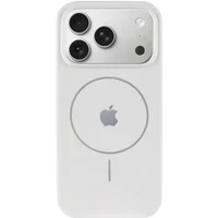 Чохол Silicone Case Full Protective (AA) V2 with MagSafe для Apple iPhone 17 Pro (6.3") Білий / White