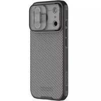 Карбоновая накладка Nillkin CamShield Pro для Apple iPhone 17 Pro (6.3") Transparent black