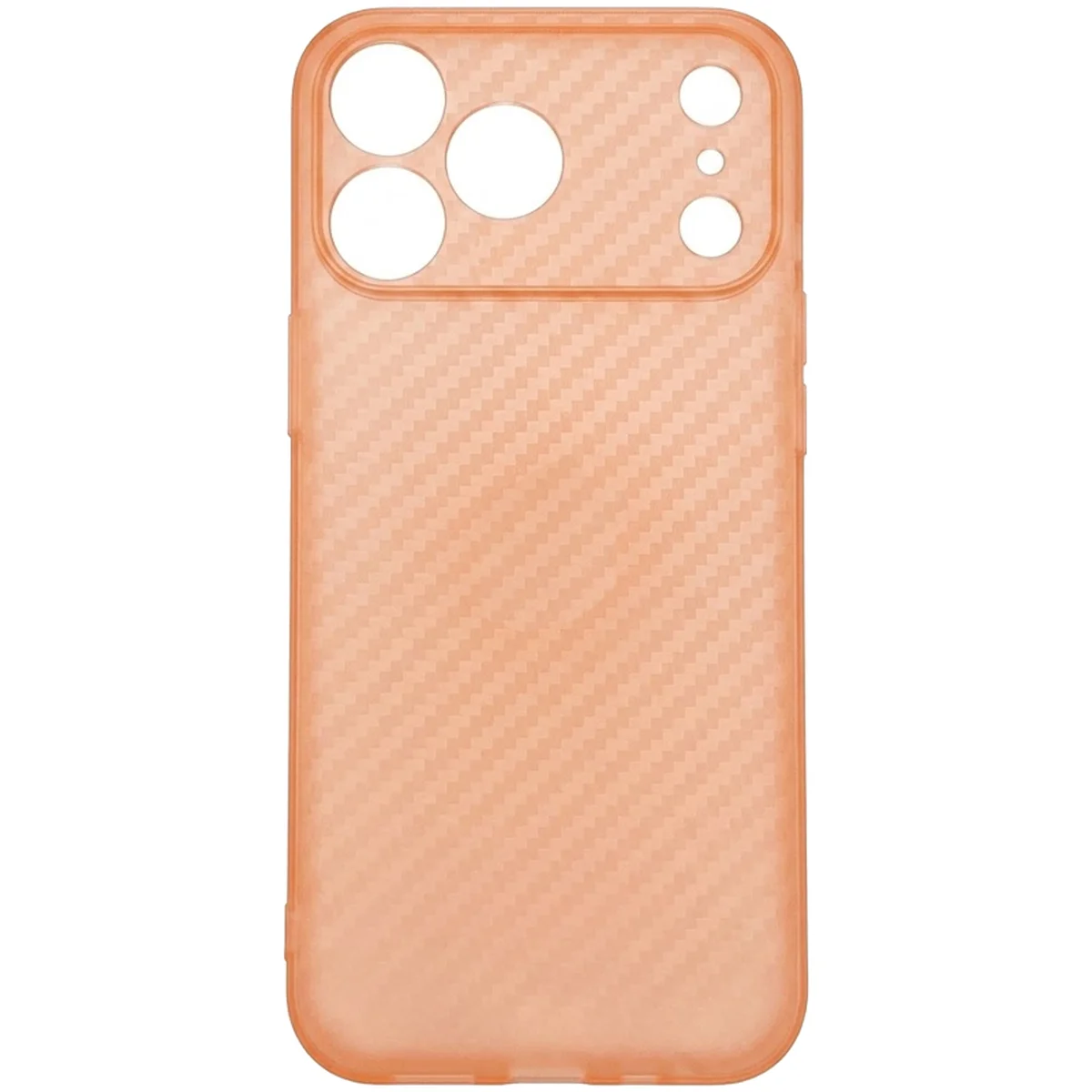 Чехол Getman Carbon Ultra Slim для Apple iPhone 17 Pro / 18 Pro (6.3") Orange
