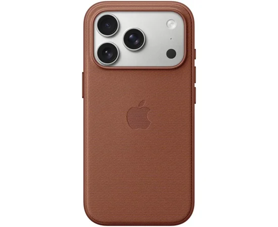Чехол тканевый TechWoven (AAA) NEW with MagSafe and Animation для Apple iPhone 17 Pro (6.3") Sienna