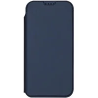 Чехол-книжка Dux Ducis с карманом для визиток для Apple iPhone 17 Pro (6.3") Синий