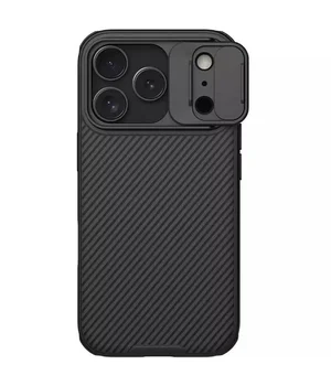Карбонова накладка Nillkin CamShield Pro Magnetic для Apple iPhone 17 Pro (6.3") Black