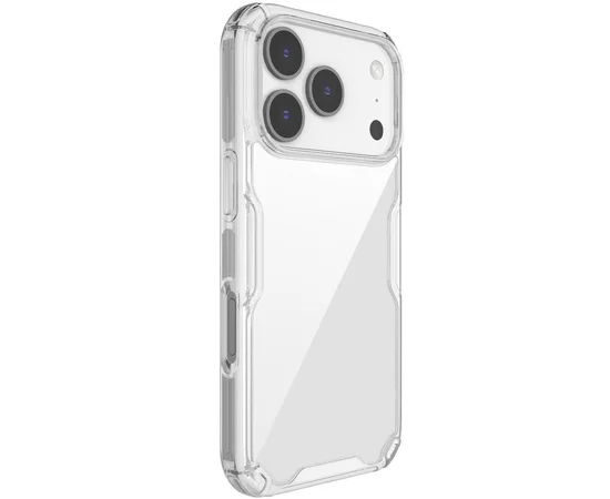 TPU чехол Nillkin Nature Pro Series для Apple iPhone 17 Pro (6.3") Бесцветный (прозрачный)