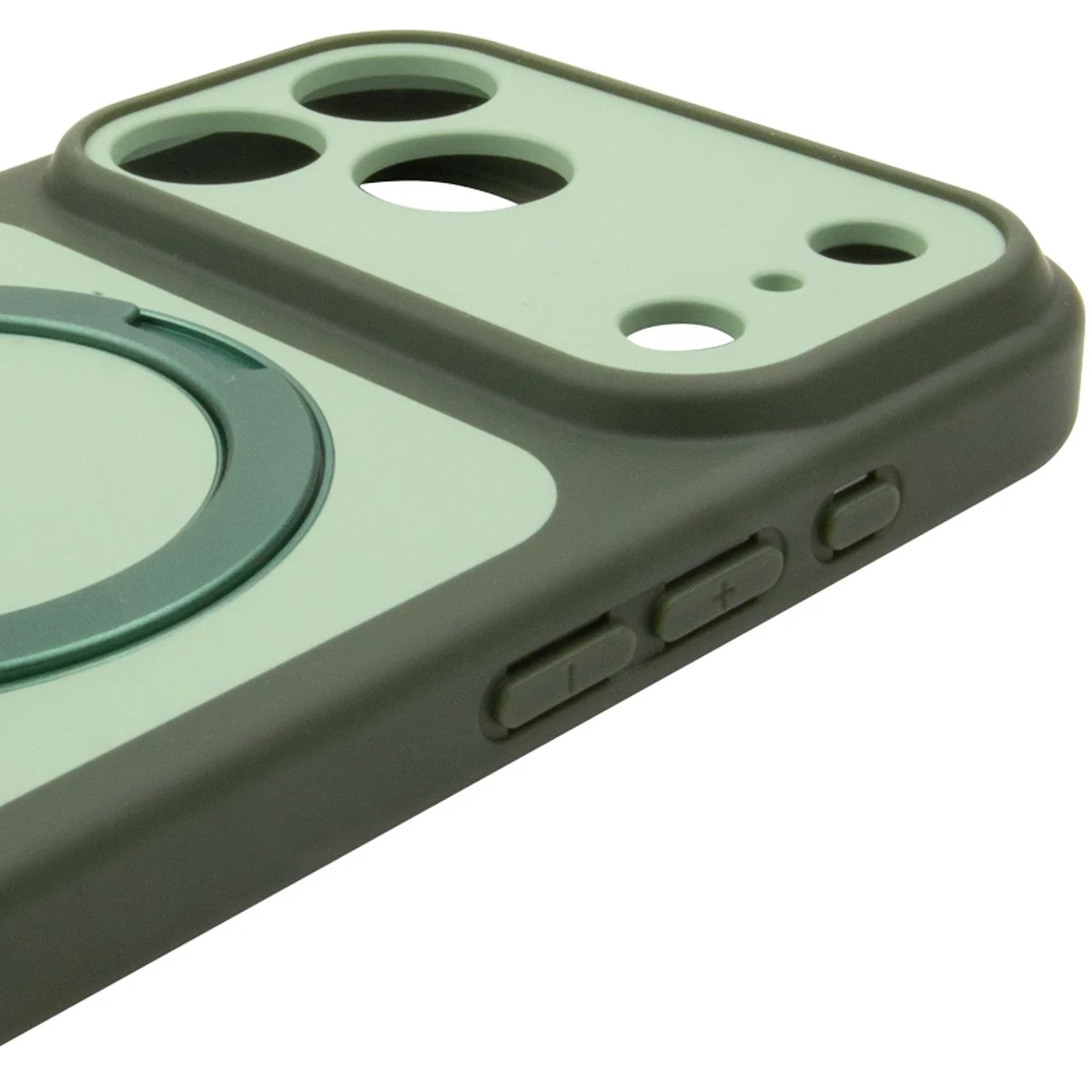 Чехол Ummi Full Camera with Magnetic Fit HQ Ring для Apple iPhone 18 Pro / 17 Pro (6.3") Green